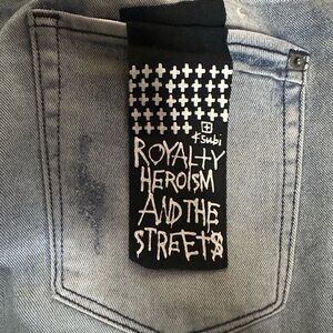 Ksubi Van Winkle Size 33 Jeans Trashed Dreams